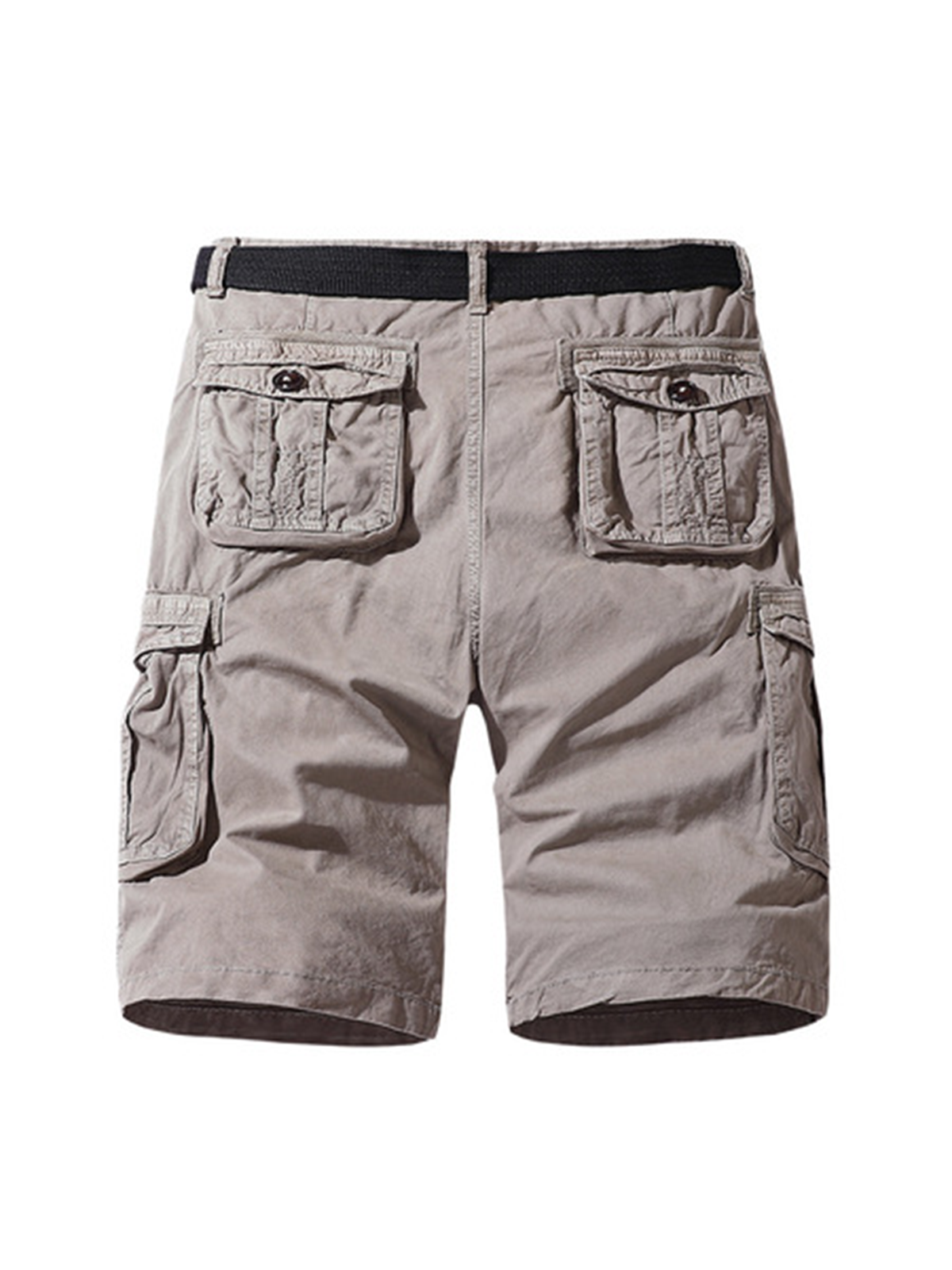 Multi-pocket Workwear Casual Cotton Cropped Shorts test