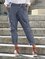 Bow Bandage Back Elastic Casual Pants
