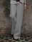 Mostata Women's Plus Size Casual Cotton Solid Pants