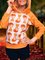 Cute Animal Printed Hoodie Casual Outerwear