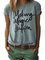 Mostata Women Casual Round Neck Letter-Print T-Shirts
