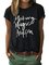 Mostata Women Casual Round Neck Letter-Print T-Shirts