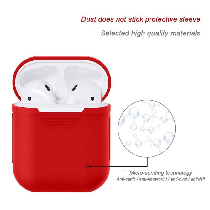Earphone Charging Case Portable Cover Storage Airpods Bluetooth Headset Box Cover