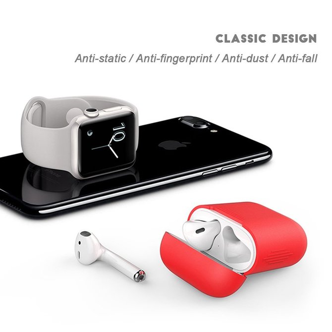 Earphone Charging Case Portable Cover Storage Airpods Bluetooth Headset Box Cover