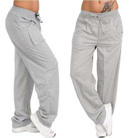Mostata Casual High Waist Oversized Loose Leggings & Sports Comfy Pants
