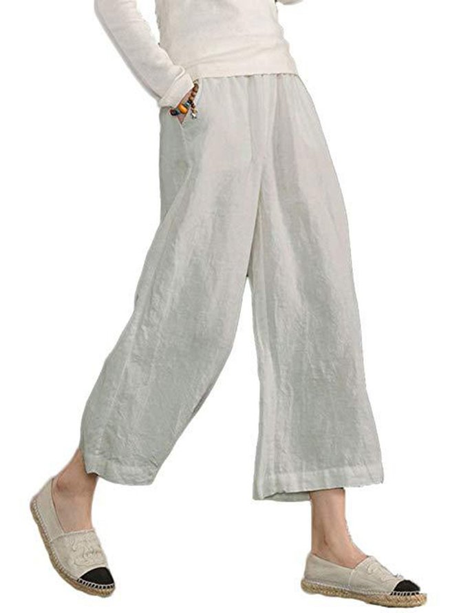 Mostata Shift Casual Solid Comfy Pants