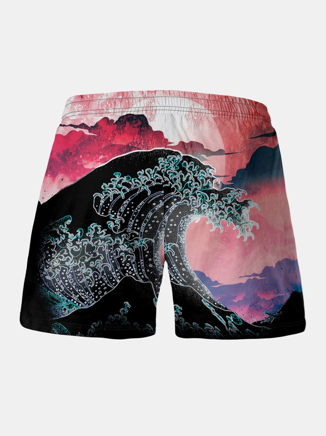 Ocean Graphics Men's Beach Shorts